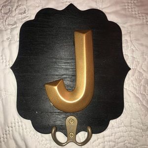 Letter J hook
